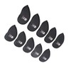 10PCS Golf Club Head Cover PU Leather Protective Abrasion Resistant