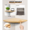Gugxiom Corner Wall Shelf, Wooden Floating Corner Shelf, Wall Shelf,