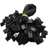 Tangyinrd 7 Inch 1000Pcs Black Nylon Hang Tag String Snap
