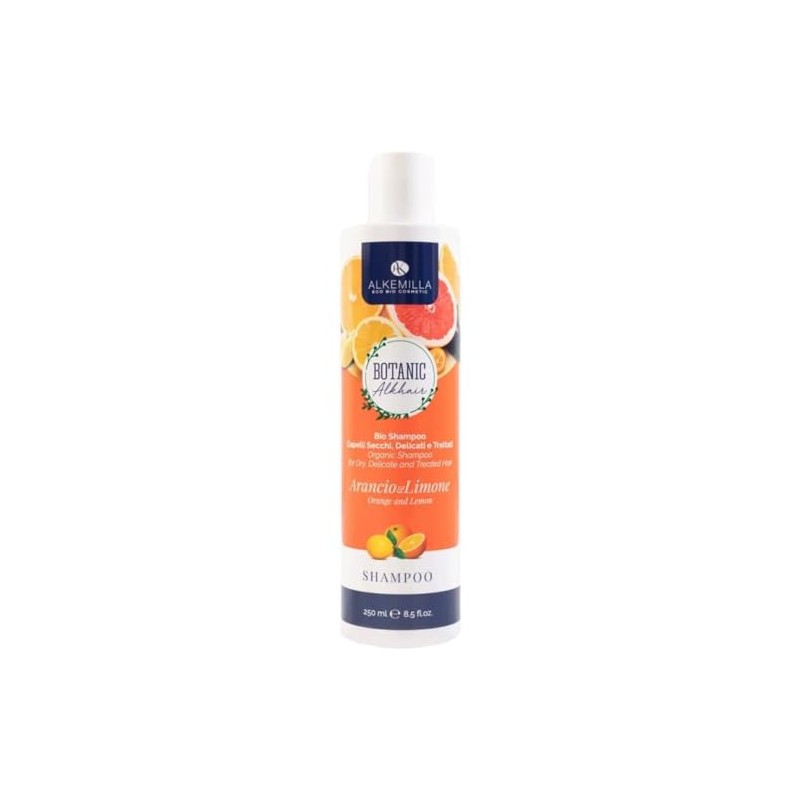 Alkemilla Orange and Lemon Organic Shampoo - 250 ml