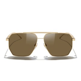 MERRY'S Oversized Polarized Square Sunglasses for Women Men Vintage Retro Shades UV400 Classic Large Metal Sun Glasses