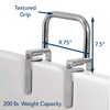 Carex Bathtub Rail and Grab Bars for Bathtubs and Showers