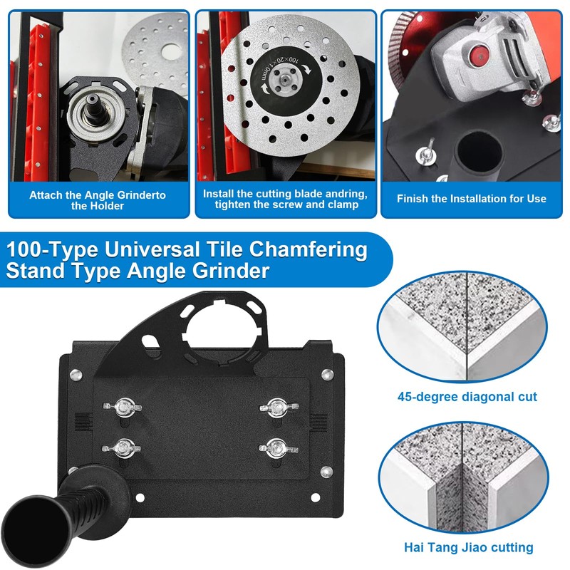 45 Degree Angle Cutting Tool, Angle Grinder Stand, 45 Degree