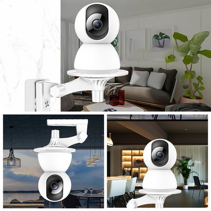 Ring Camera Mount, 3 Pieces Ring Camera Mounting Bracket, 180°