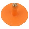 ANCLLO 100 Pack Pig Ear Tags Orange Medium Plastic Livestock