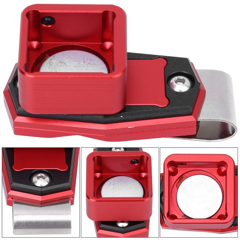 VGEBY Chalk Holder with Magnetic Clip, Portable Mini Magnetic Billiard