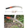 Unbranded 14FT Stainless Steel Tree Trimming Pole Saw Adjustable Length