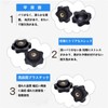SHULLIN 12pcs Star Knob Nut Female Thread Star Knob Plastic