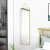 FINEWF 47x14 Mirror Full Body Length Door Hanging Rope Hang