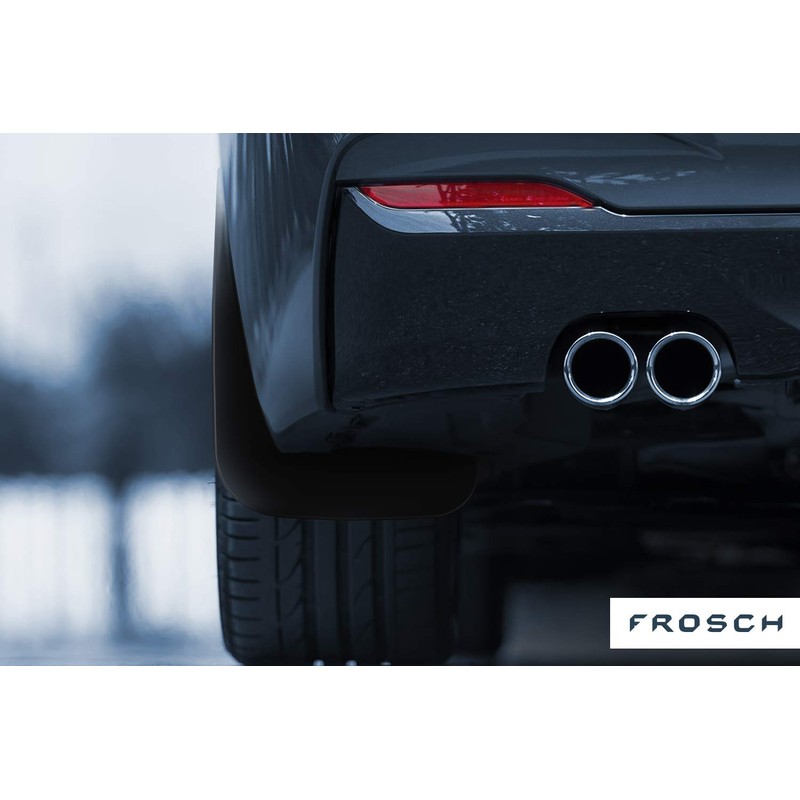 Tailor-Made Rubber Mud Flaps Splash Guard Rear Mudguard for VW