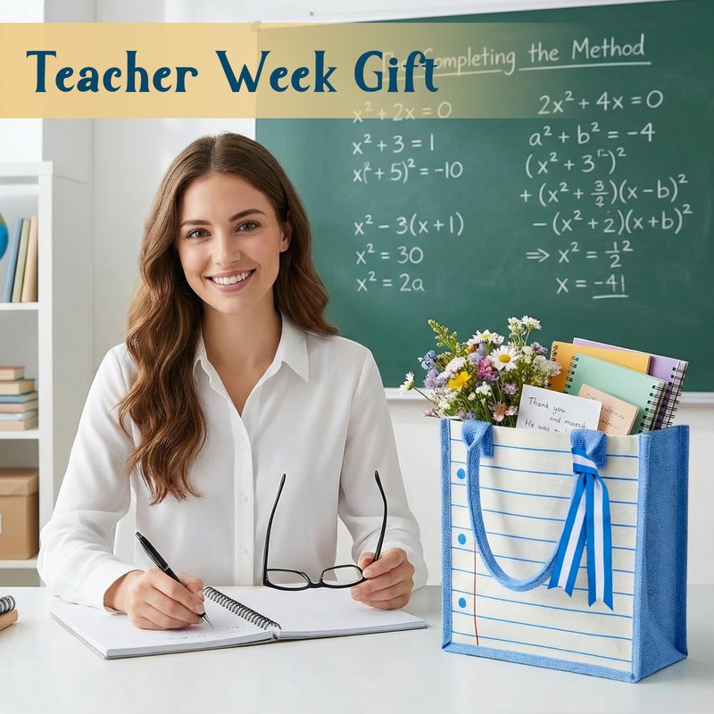 Cumule 6 Pcs Back to School Teacher Gifts Bulk Notebook