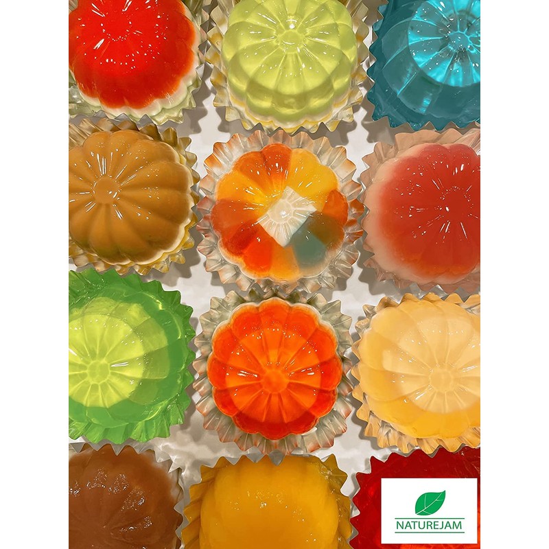 NatureJam Agar Agar Powder 1 Pound-Premium Gel Strength Gelatin Substitute