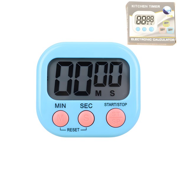 Multi-functional Digital Kitchen Timer - ABS material, loud alarm, large