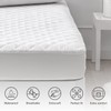 Pikolin Home – Cushioned Mattress Protector, Waterproof and Breathable, white,