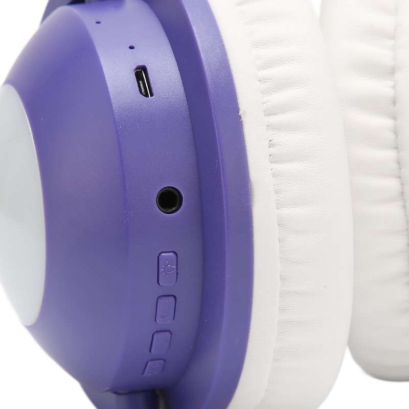 Cat Ear Bluetooth Headset Stereo Cute High Sensitivity Built in