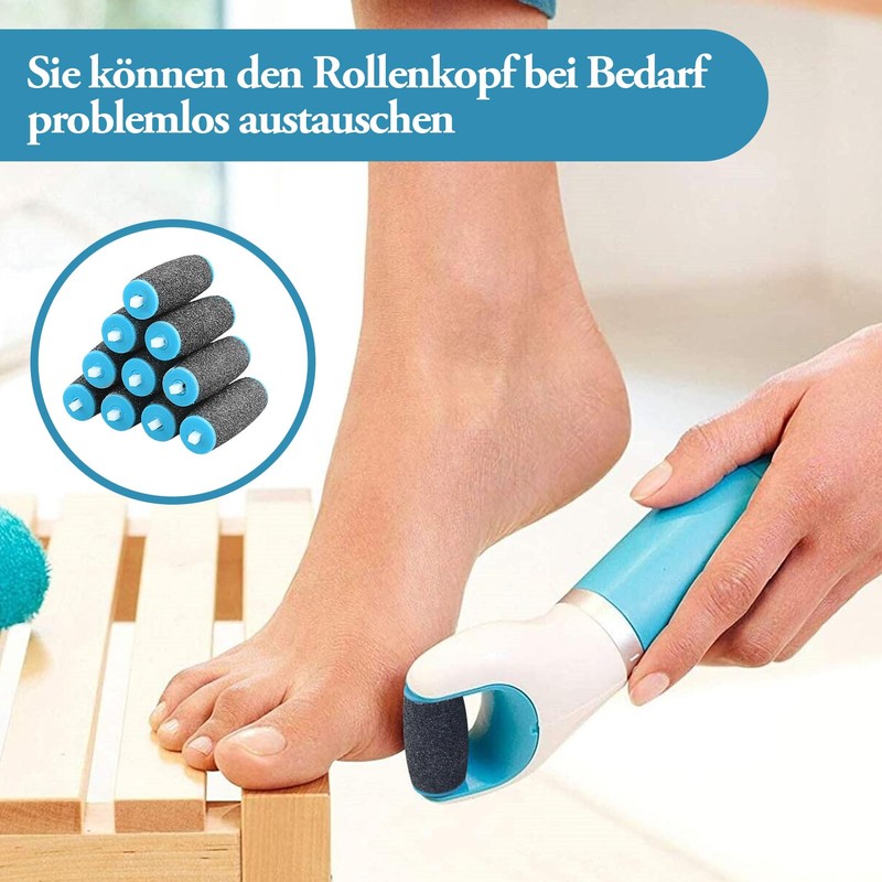 Pack of 11 Callus Remover Replacement Rollers, Extra Coarse Replacement