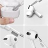 [3 in 1] TSVSXS Clear Floral Case Compatible with AirPods