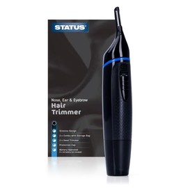 Status Lille Nose, Ear & Eyebrow Trimmer for Men & Women, Black
