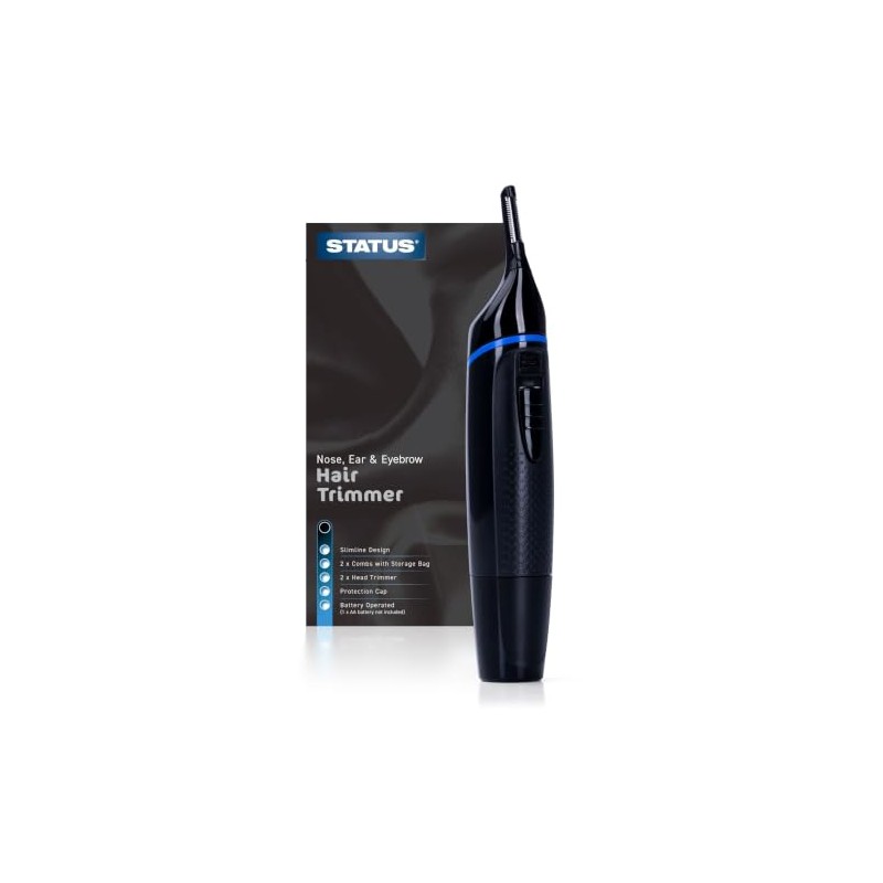 Status Lille Nose, Ear & Eyebrow Trimmer for Men &