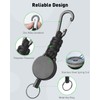 Uniclife 2 Pack Retractable Keychain, Retractable Key Holder, Heavy Duty