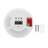 JKD-610 White Intelligent Voice CO Alarm Carbon Monoxide Alarm System