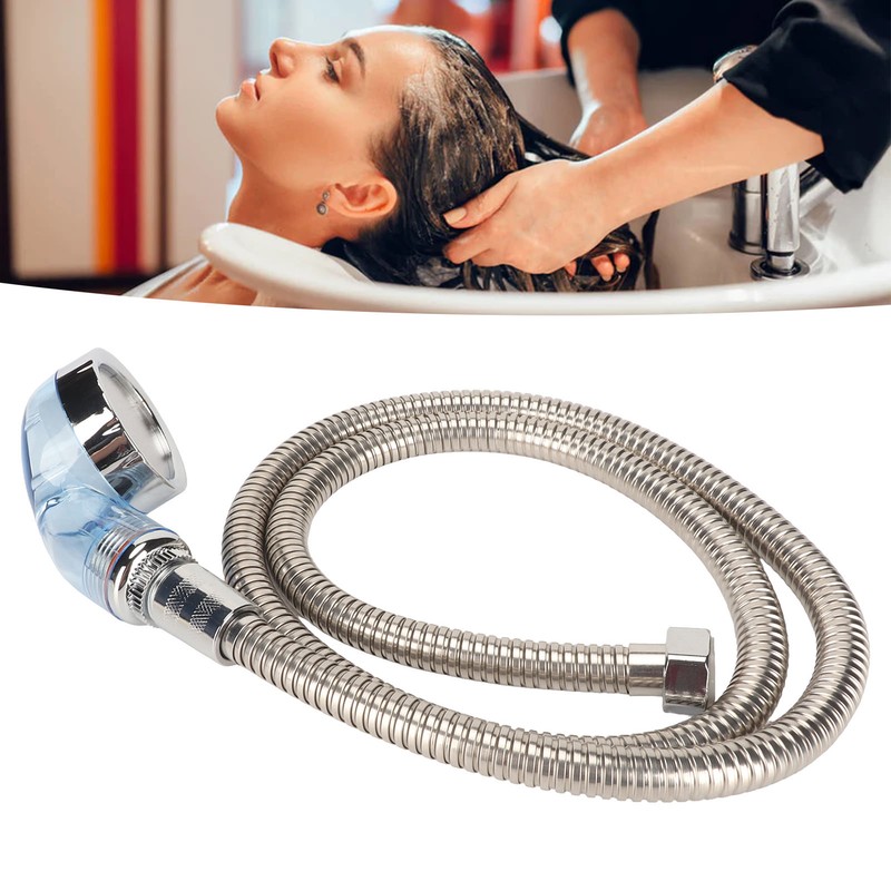 Shampoo Bowl Sprayer Head Hose Kit Salon Barber Shop Facilities