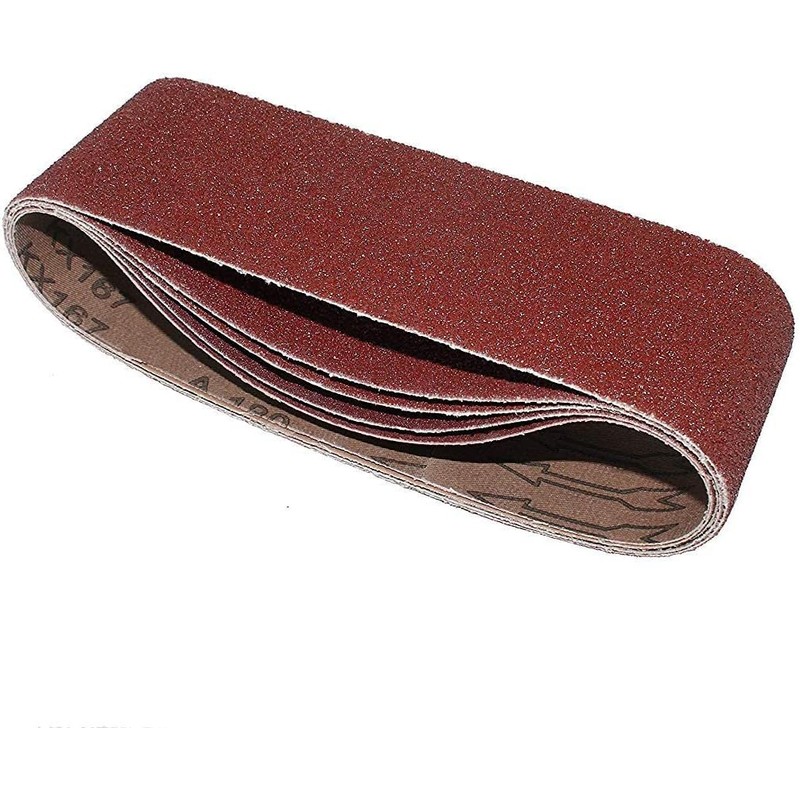 Goodway Fabric Sanding Belts for Belt Sanders 75 x 533