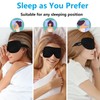 AOOTUERL Breathable 3D Sleeping Mask, Soft Eye Mask, Sleeping Masks,