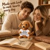 2PCS Positive Crochet Animals, Dog Ornaments For Home Office Decor