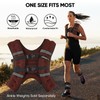 APEXUP APEXUP Weighted Vest with 5lbs/10lbs/15lbs/20lbs/25lbs/30lbs Weights and Reflective Stripe,