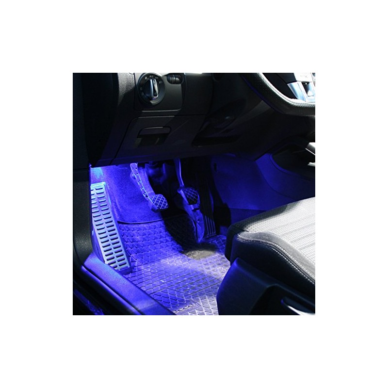 2x LED Module Footwell Lighting – White Blue Red SMD