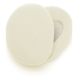 Sprigs Earbags Bandless Ear Warmers/Earmuffs with Thinsulate (Cream, Medium)