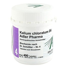 Biochemie Adler 4 Potassium Chloratum D 6 Tablets