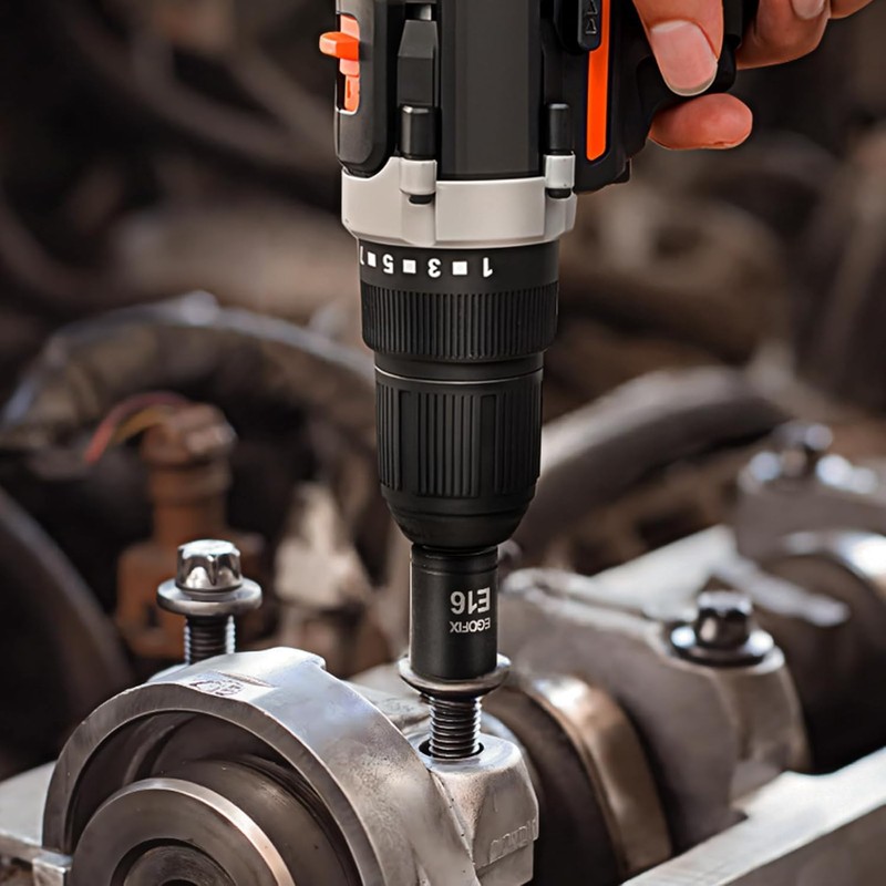 Torx Bit Socket and External Socket Set, S2 and Cr-V