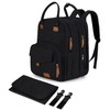 Qualyphant Extra Large Diaper Bag Backpack for Two Kids Twins