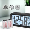 Tenergy 9V Lithium Batteries, 1200mah Non-Rechargeable Batteries, 10 Years Shelf