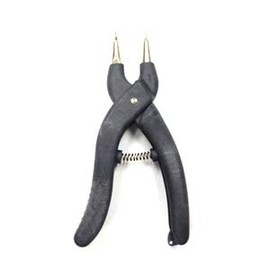 Stonfo Pliers for Split Rings MIS 1 - Black, Size 1: Max. 1 mm, Size 2: Max. 2 mm
