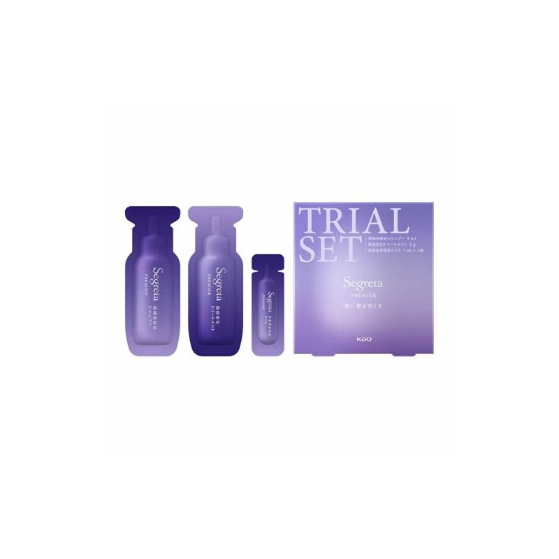 Segreta Premier Trial Set (Concentrated Serum Shampoo, 0.3 fl oz