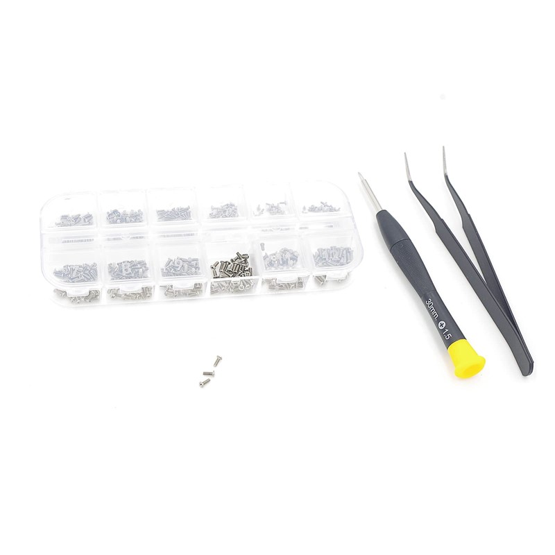 MCMASKE Métrico 12 tipos M1 M1.2 M1.4 M1.6 Kit surtido
