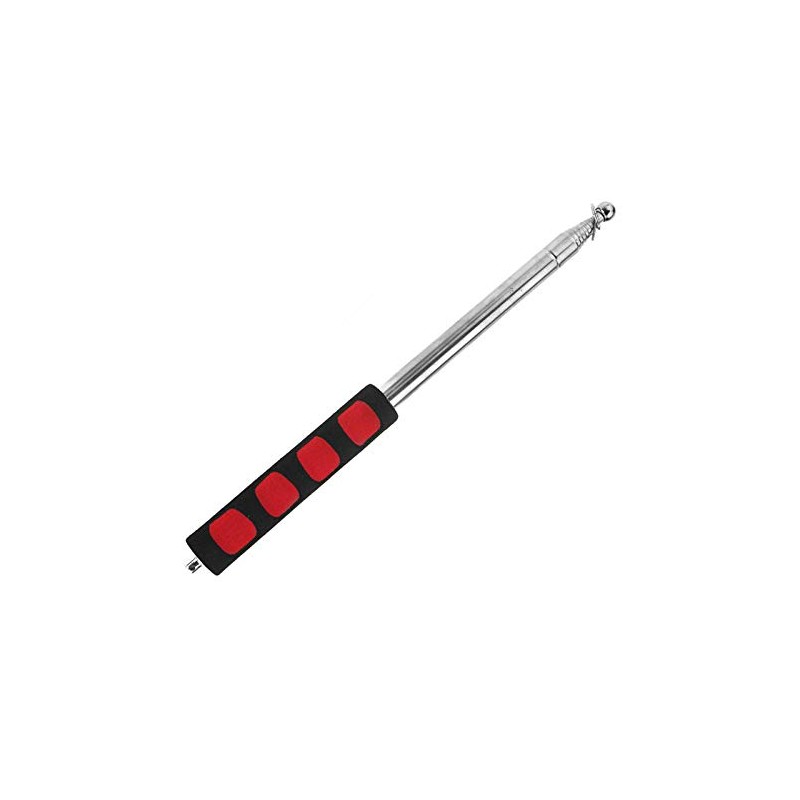 YINETTECH 2M Extendable Handheld Flag Pole Telescopic Portable Flagpole 28