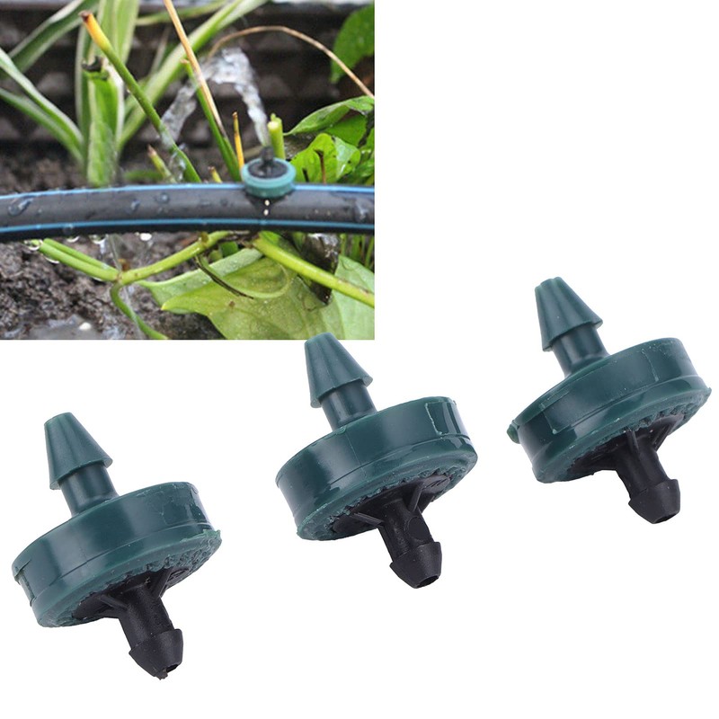 Nimoa Irrigation Dripper, 100PCS Irrigation Dripper Durable 8L Pressure Compensating