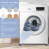 Mauepersu Pack of 4 Washing Machine Feet Pads, Anti-Vibration Mat,