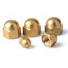 Solid Brass Dome Nuts Acorn Nuts Solid Brass Cap Nuts