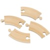 moku TRAIN Short Curved Track Set of 4