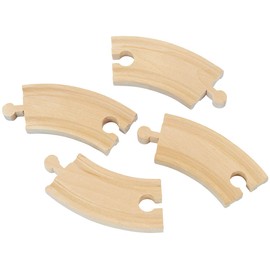 moku TRAIN Short Curved Track Set of 4