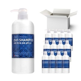 Debon Charming Two-in-One Shampoo EX 1 Box (730ml x 12 bottles) / 드봉 차밍 투인원 겸용 샴푸 EX 1박스 (730ml x12개)