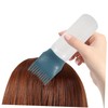 FOMIYES 3pcs Hair Dye Applicator Bottle Root Comb for Scalp