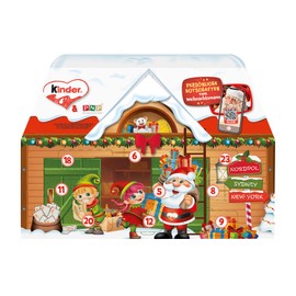 kinder Mix Advent Calendar 3D House, in Two Designs, 1 Pack (1 x 234 g)