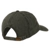 e4Hats.com Jewish Star of David Embroidered Washed Cap - Black