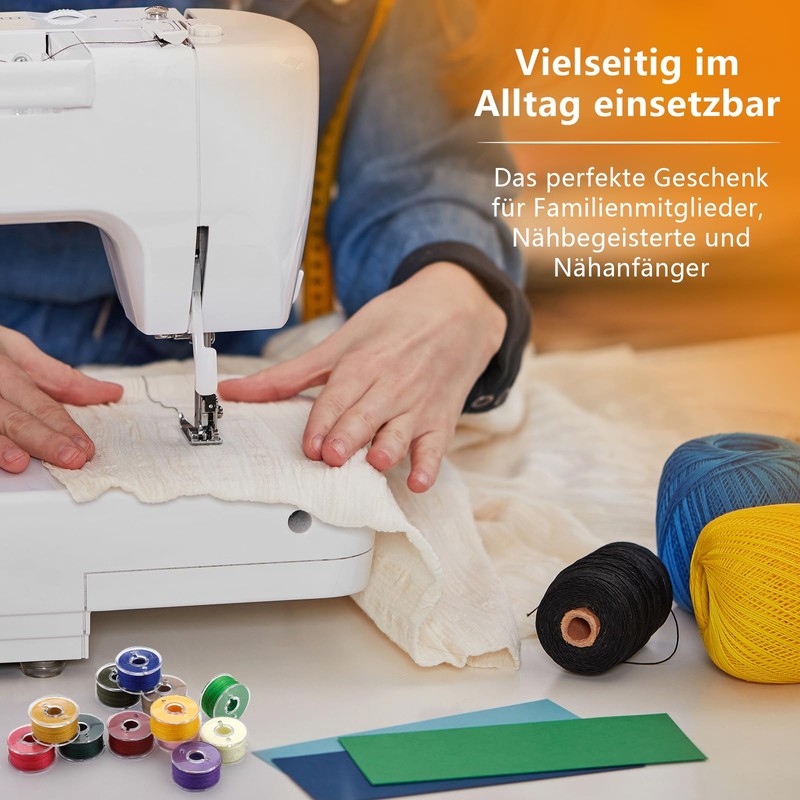 Doxiru 25 bobine in plastica per macchina da cucire con